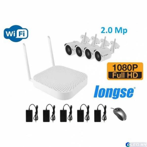Установка систем беспроводного WIFI видеонаблюдения
